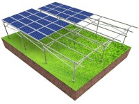 Green houses mounting system
